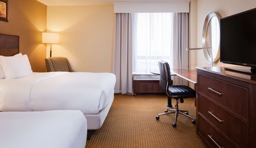 Deluxe Room, 2 Double Beds (High Floor)