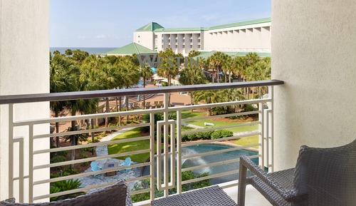 Room, 2 Queen Beds, Balcony, Resort View