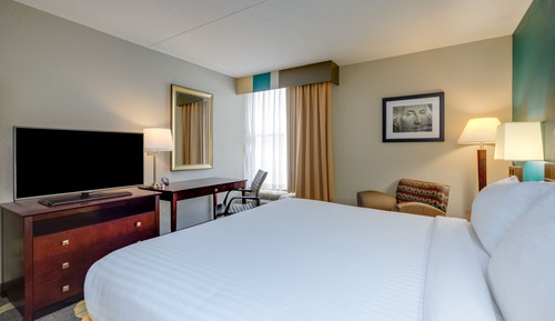 Standard Room, 1 King Bed, Roll-in Shower (Comm, Mobil, Roll-In Shower)