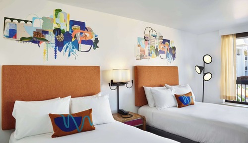 Room, 2 Double Beds, Accessible (Hearing)