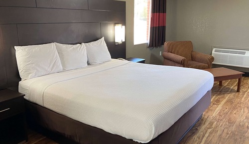 Room, 1 King Bed, Refrigerator & Microwave