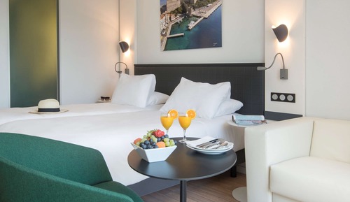 Privilege, Room, Multiple Beds, Pool View