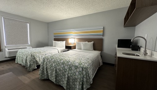 Studio, 2 Double Beds, Non Smoking