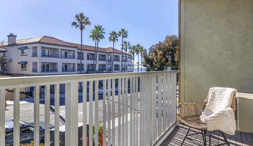 Standard Room, 2 Double Beds, Balcony, Partial Ocean View