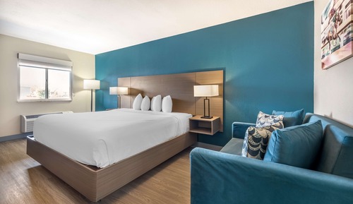 Standard Room, 1 King Bed, Non Smoking, Refrigerator & Microwave (Deluxe)