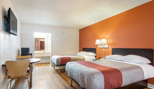 Deluxe Room, 2 Double Beds, Accessible, Smoking