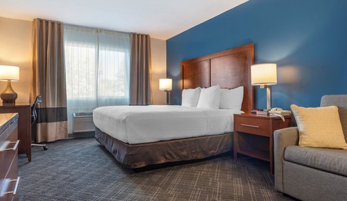 Suite, 1 King Bed with Sofa bed, Non Smoking