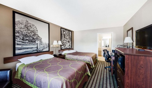 Room, 2 Double Beds, Accessible, Non Smoking (Mobility)