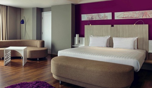 Deluxe Double Room, 1 Double Bed with Sofa bed, Balcony, Ocean View (Grand)