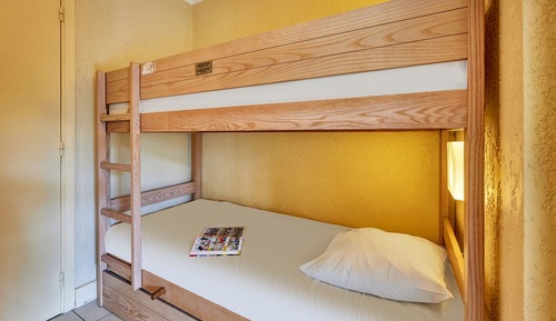 Studio 4 people - 1 sleeping alcove - Terrace or balcony - South exposure