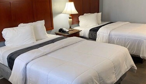 Double Room, 2 Double Beds, Non Smoking