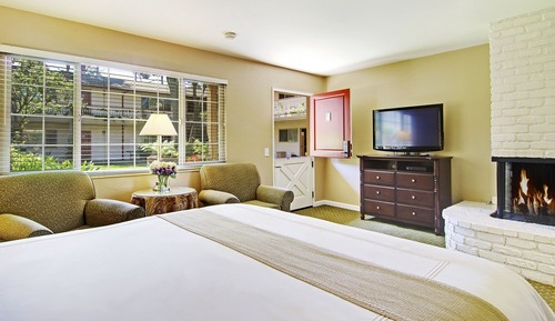 Deluxe Suite, 1 King Bed, Fireplace (Pet Friendly)