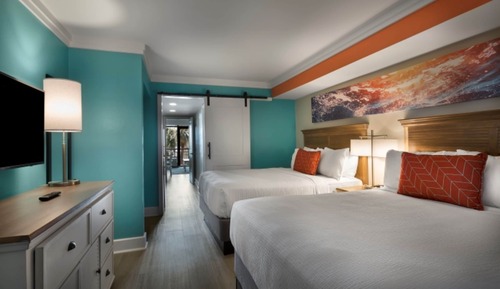 Oceanfront 2 Queen Suite Restricted View
