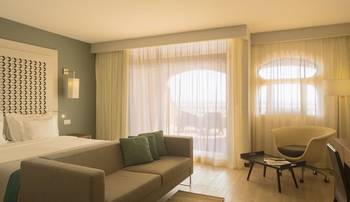 Double or Twin Room, Partial Sea View