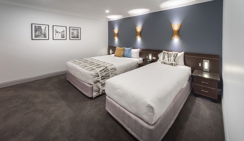 Back 2 Bedroom Apartment 301 (No View) + Light Breakfast placed in Room