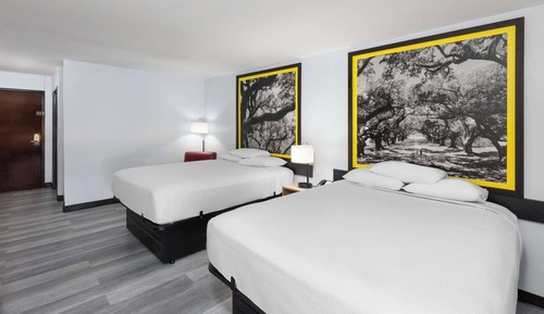 Double Room, 2 Queen Beds, Non Smoking