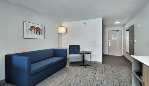 Suite, 1 King Bed with Sofa bed, Accessible