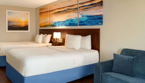 Room, 2 Queen Beds, Refrigerator & Microwave