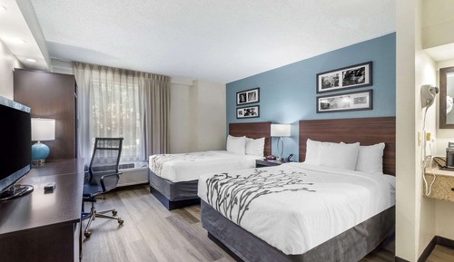 Room, 2 Double Beds, Accessible, Non Smoking