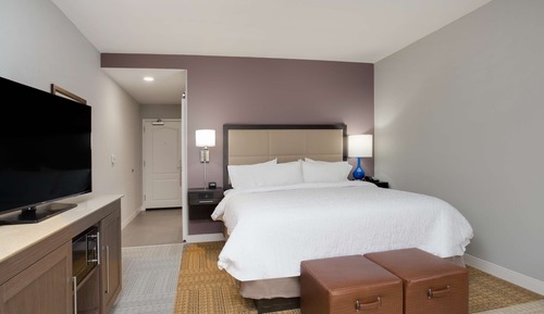 Room, 1 King Bed, Refrigerator & Microwave