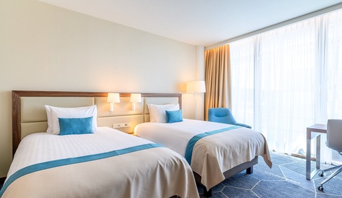 Premium Room, 2 Queen Beds, River View (River Meuse View)