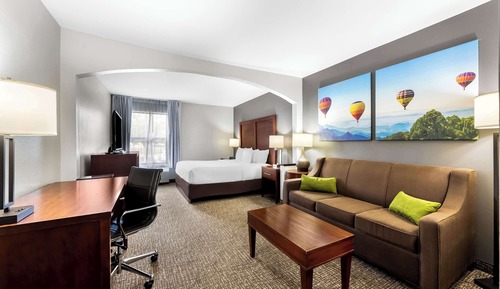 Suite, 1 King Bed with Sofa bed, Non Smoking