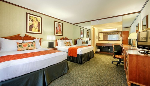 Standard Room, 2 Double Beds, Non Smoking
