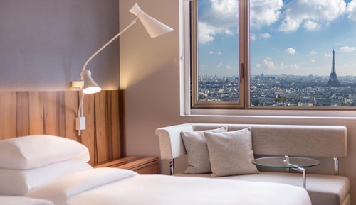 Room, 2 Twin Beds (Eiffel Tower View, Deluxe)