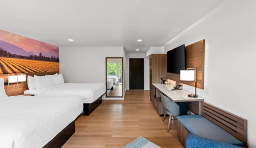 Standard Room, 2 Queen Beds, Non Smoking, Balcony