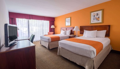 Room, 2 Double Beds, Non Smoking, Pool View