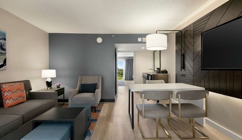 Suite, 2 Queen Beds, Accessible (Roll-in Shower)