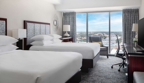Room, 2 Queen Beds, Non Smoking, River View