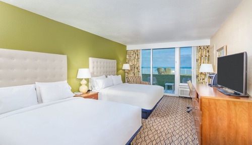 Room, 2 Queen Beds, Accessible, Ocean View