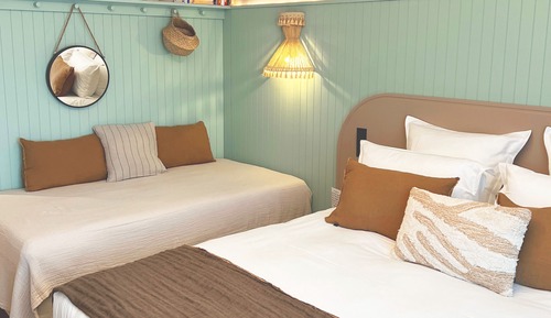 Family Triple Room, Terrace, Partial Sea View
