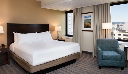 Room, 1 King Bed, Accessible (Mobility & Hearing, Roll-In Shower)