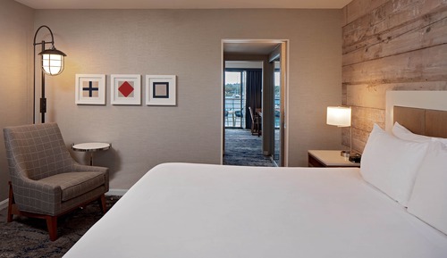 Suite, 1 King Bed with Sofa bed (Marina)