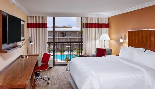 Room, 1 Bedroom, Balcony, Pool View