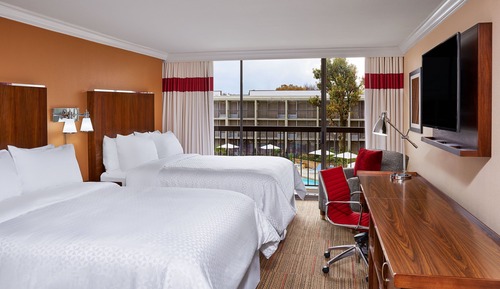 Room, 2 Queen Beds (Mobility/Hearing Accessible, Tub)