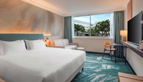 Deluxe Room, 1 King Bed with Sofa bed