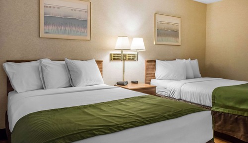 Double Room, 2 Double Beds, Non Smoking
