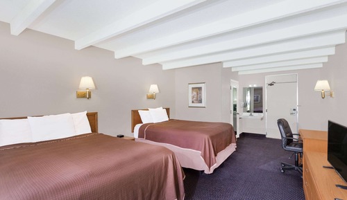 Standard Room, 2 Queen Beds, Refrigerator & Microwave