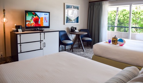 Room, 2 Queen Beds, Balcony (Parkside)