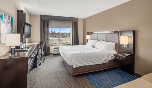 Standard Room, 1 King Bed, Accessible (Communications, Roll-In Shower)