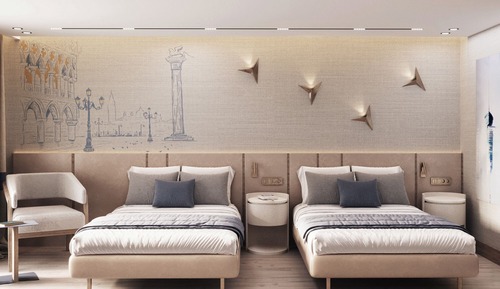 Deluxe Double or Twin Room, Balcony, Partial Sea View