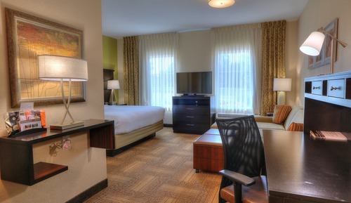 Studio Suite, 1 Queen Bed, Accessible, Kitchen (Mobility, Accessible Shower)
