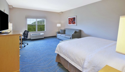 King, Room, Refrigerator, Ocean View