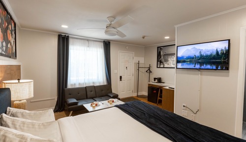 Room, 1 King Bed with Sofa bed, Patio