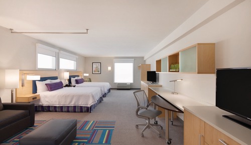 Studio, 2 Queen Beds, Accessible (Hearing)