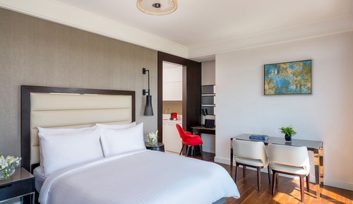 Junior Suite, 1 Queen Bed with Sofa bed, Sea View