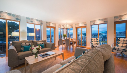 Deluxe Apartment, 1 Bedroom, Kitchen, River View